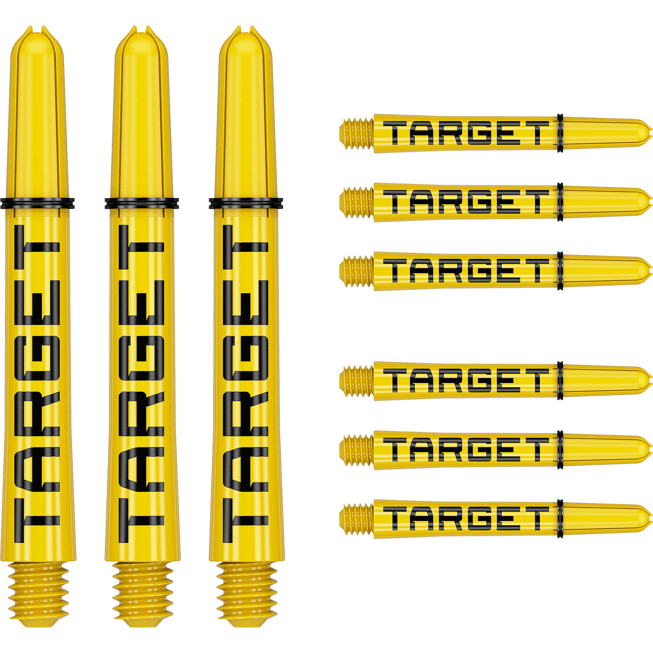 Target - Pro Grip Tag Shaft 3er Set - Gelb