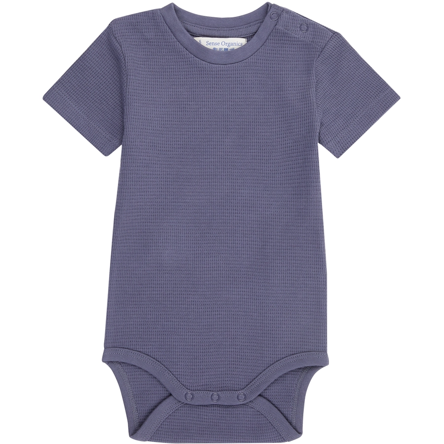 Sense Organics Kurzarmbody bue-grey
