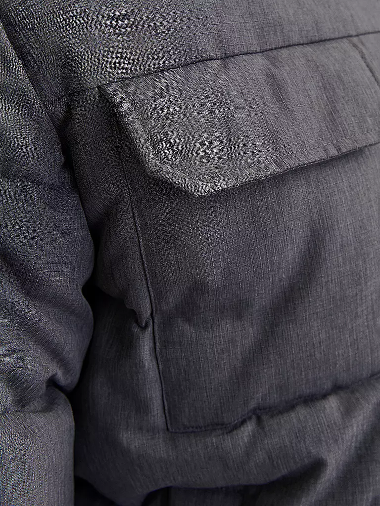 JACK & JONES Steppjacke JJBUILD grau