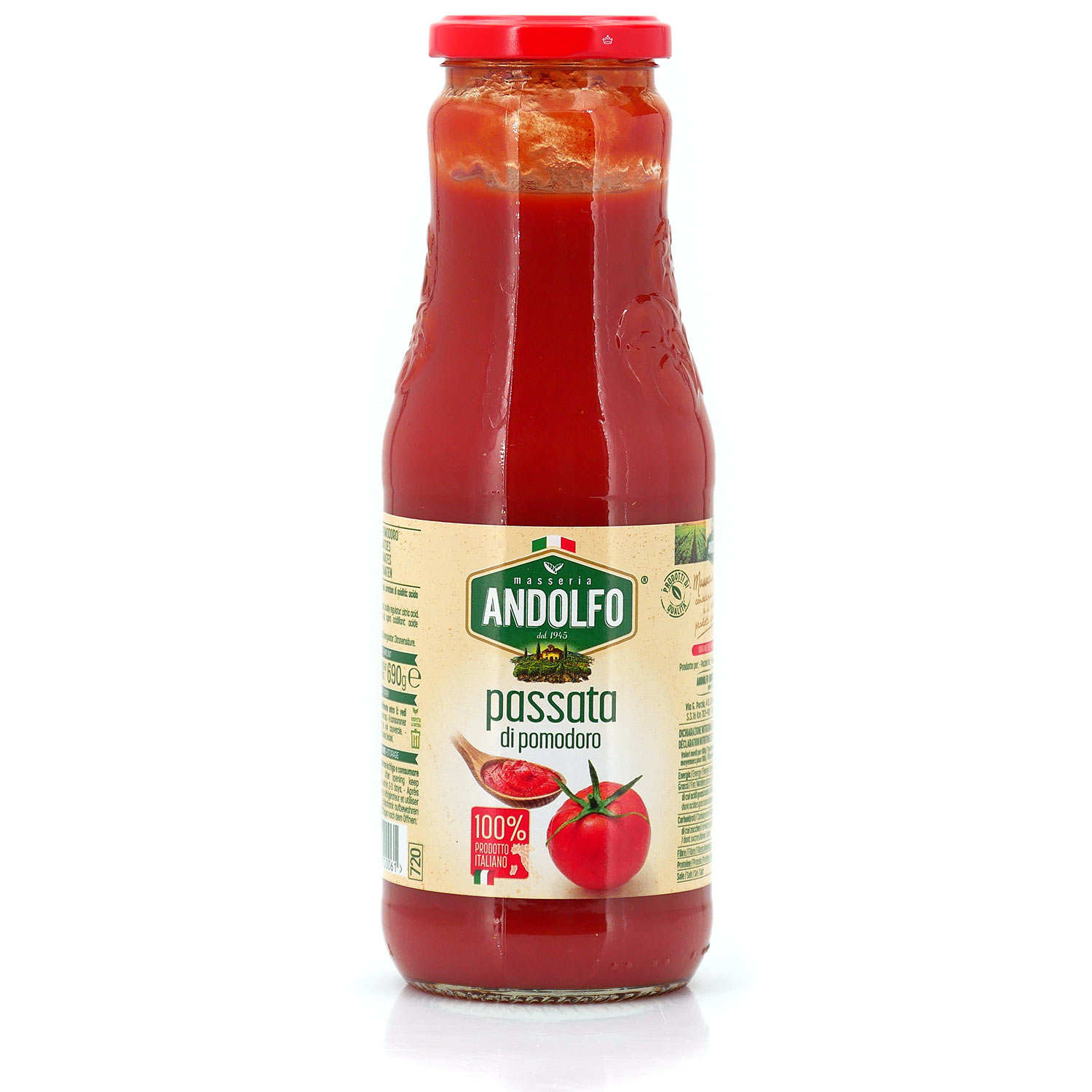 Coulis de tomates italiennes - Passata di Pomodoro