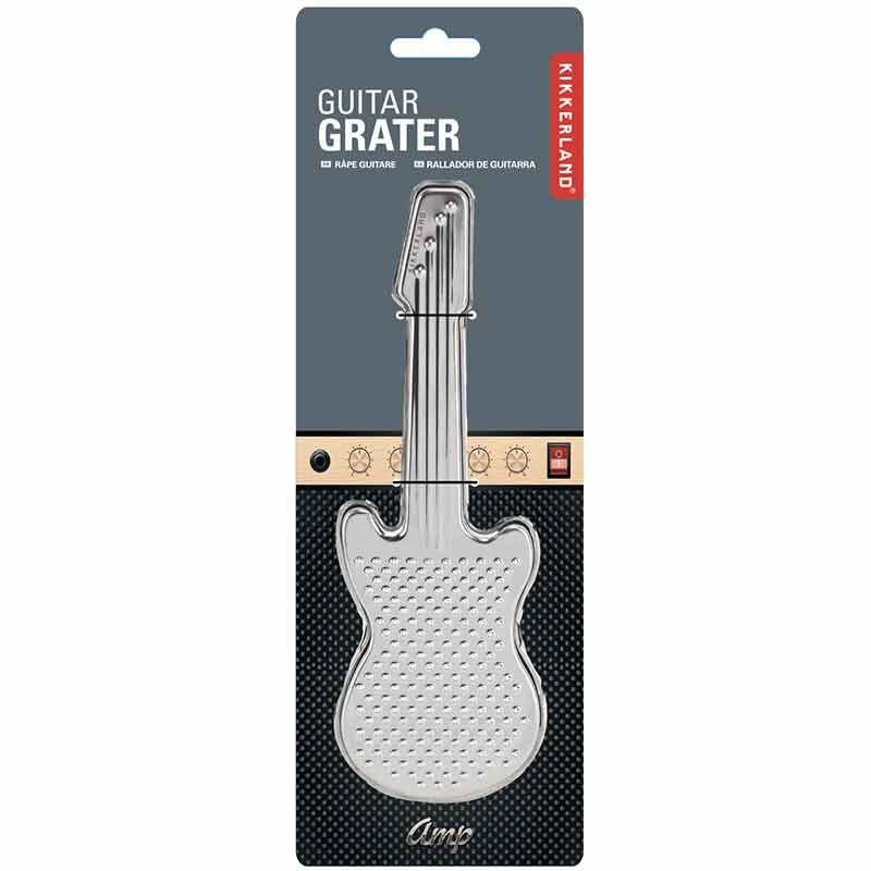 Râpe à fromage et Zesteur - Guitare Kikkerland Design