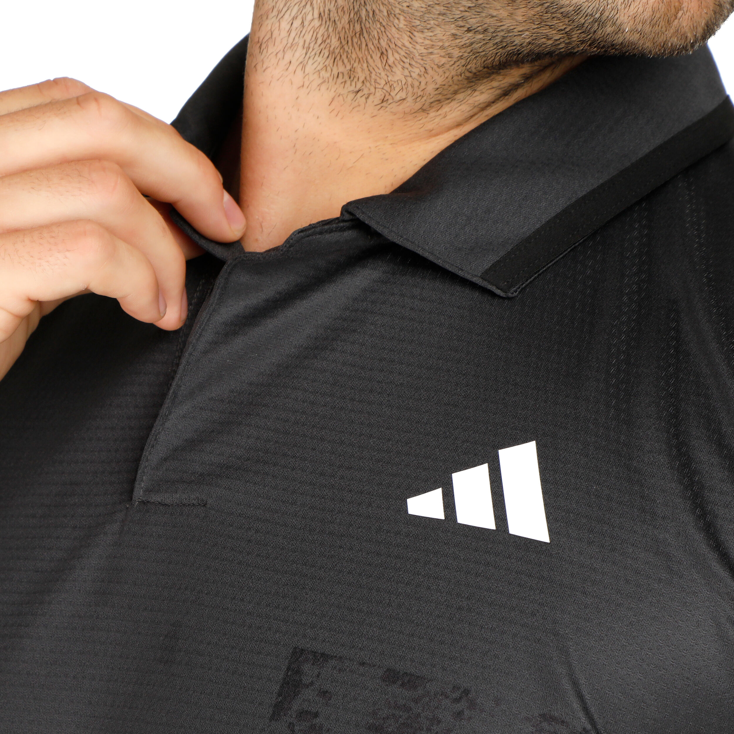 adidas Paris Freelift Polo Hommes - Gris Foncé
