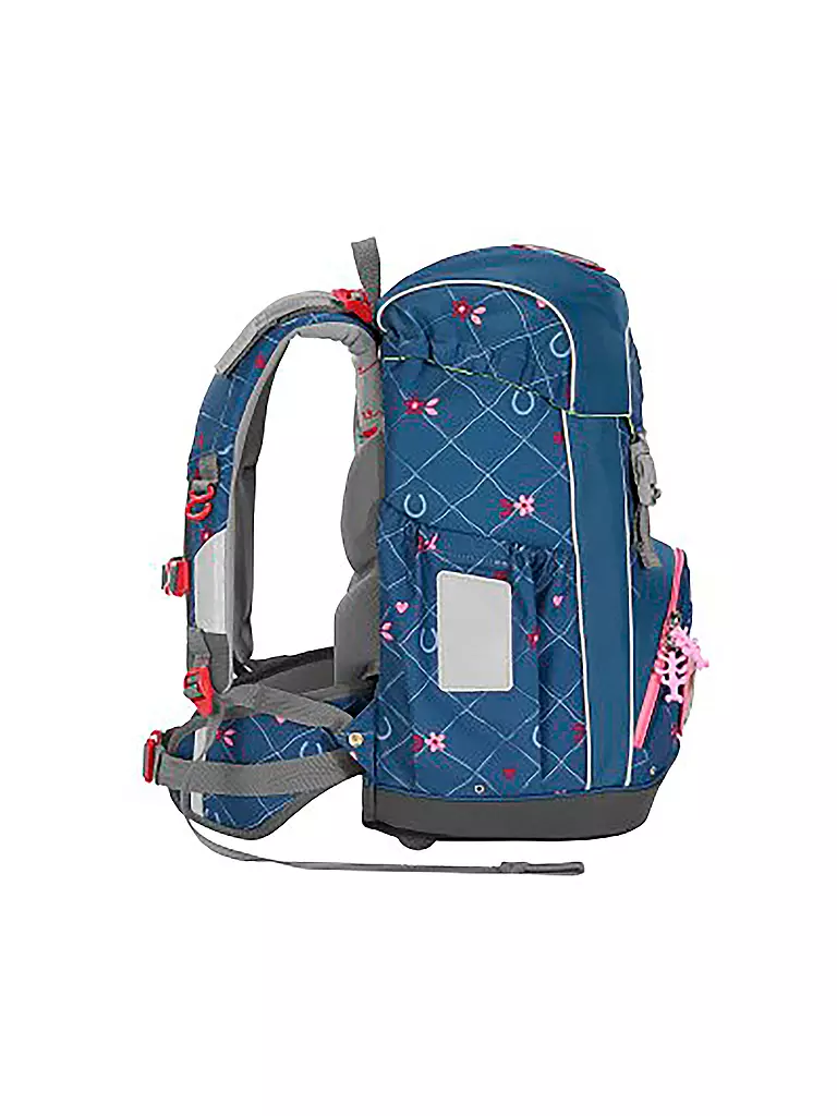 STEP BY STEP Schulrucksack Set GIANT Horse Lima dunkelblau