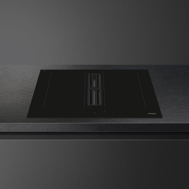 Smeg Kogeplade med integreret emhætte HOBD472D2