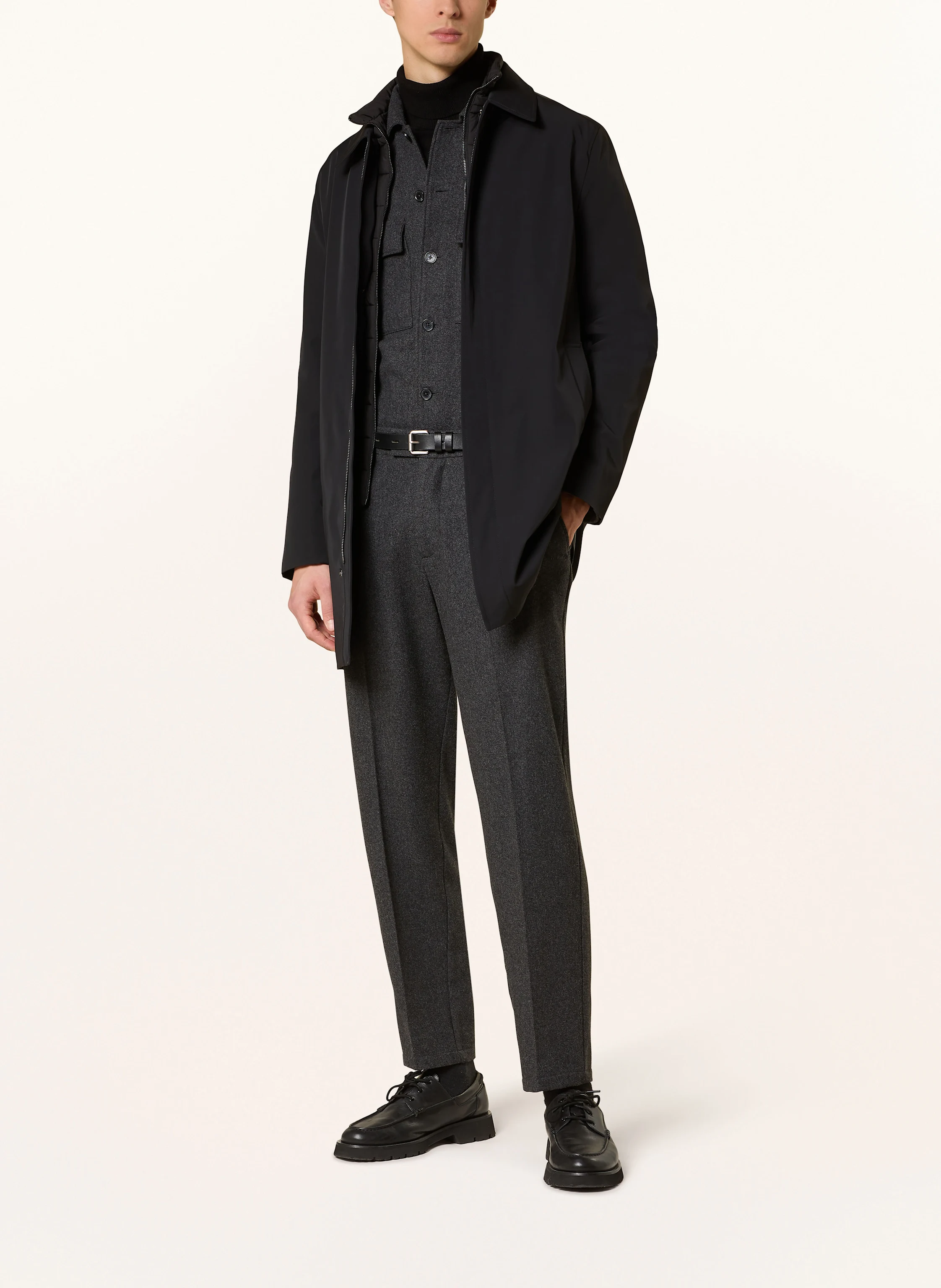 REISS Mantel LOGAN mit herausnehmbarer Blende