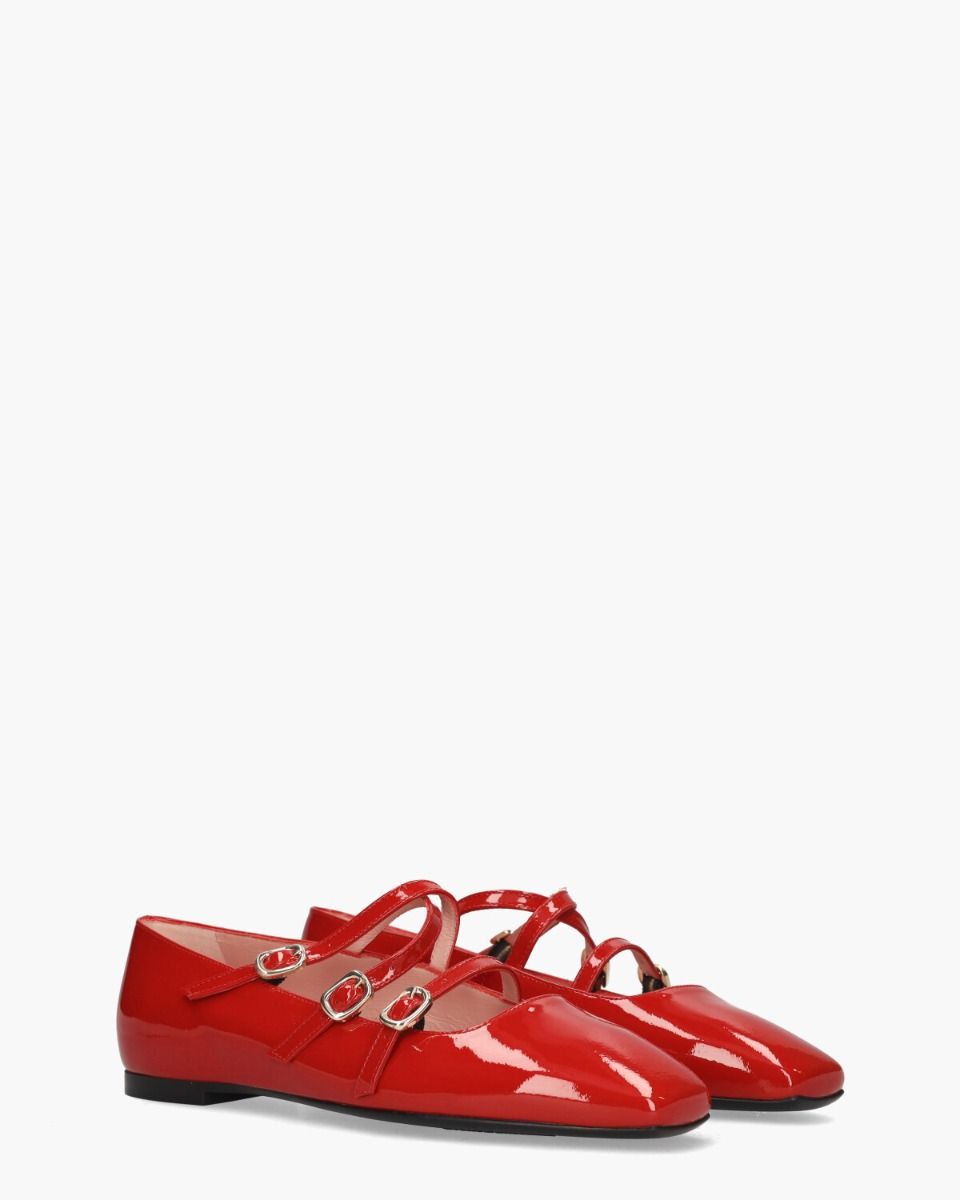 Pretty Ballerinas Camille Rood Damesballerina's