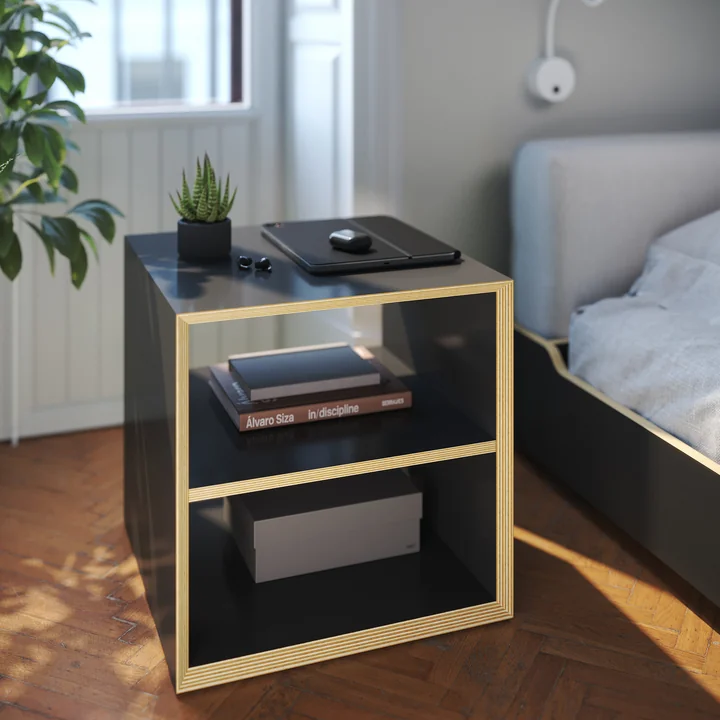 Müller Small Living - Vertiko Dice Beistelltisch, weiss