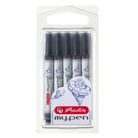 Herlitz Universalpatrone My Pen blau 5 Stück