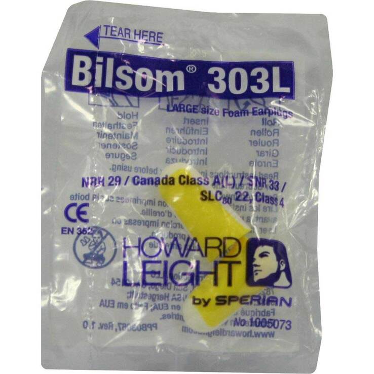 Bilsom 303 large Gehörschutzstöpsel, 2 St