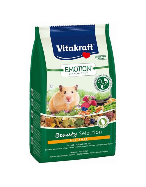 Vitakraft Emotion® Beauty Selection Hamster - Hamstervoer - 600 g