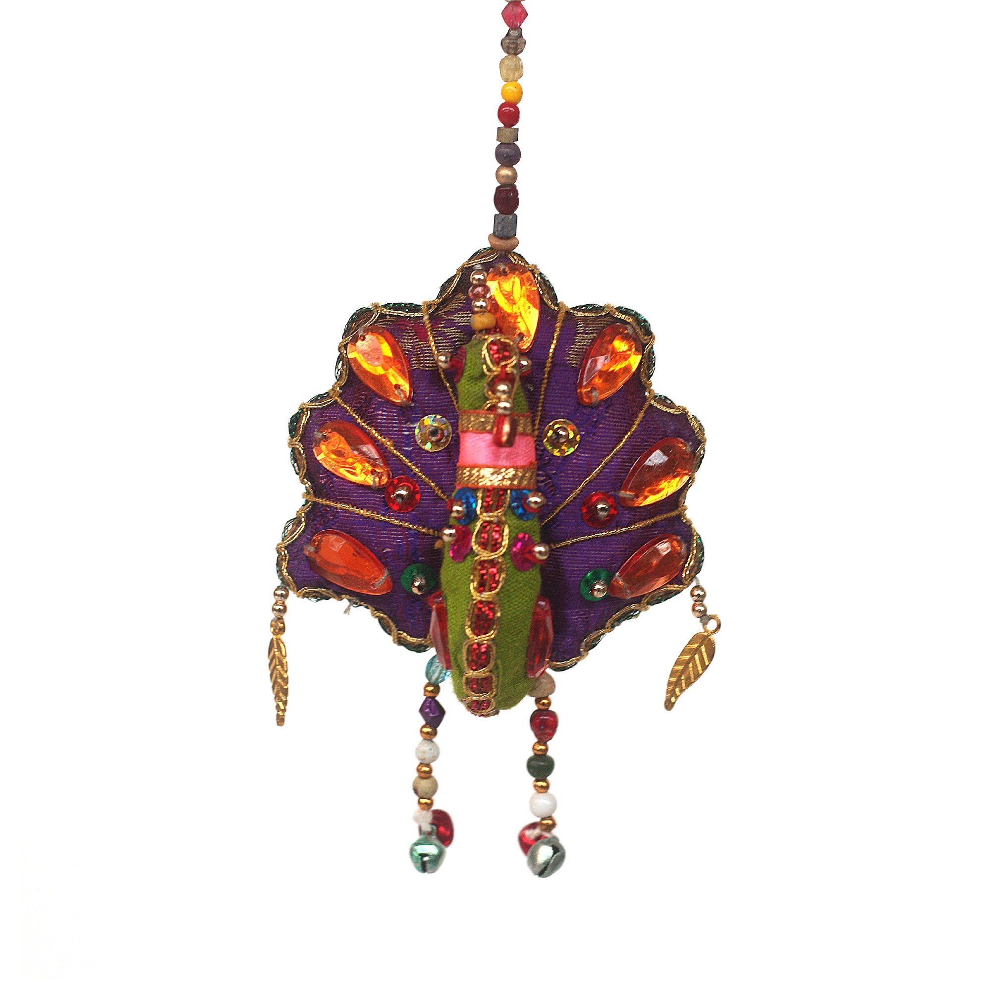 Pfau hängend, multicolor, H 18 cm, B 8 cm, L 8 cm günstig bestellen
