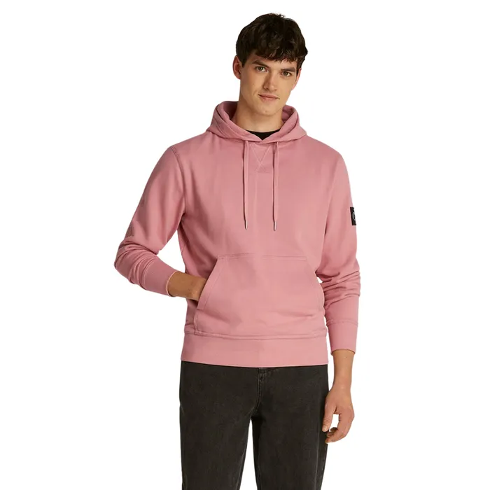 Calvin Klein Monologo Badge Hoodie Heren