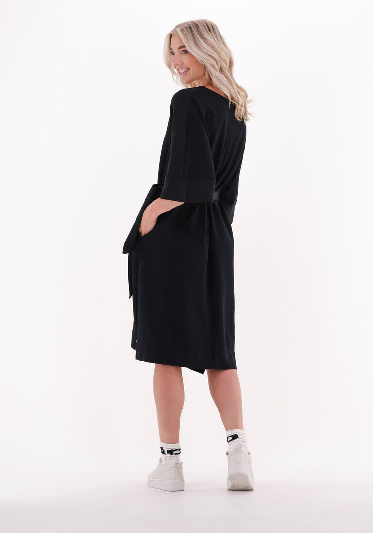 10DAYS zwarte 10days mini jurk kimono tunic