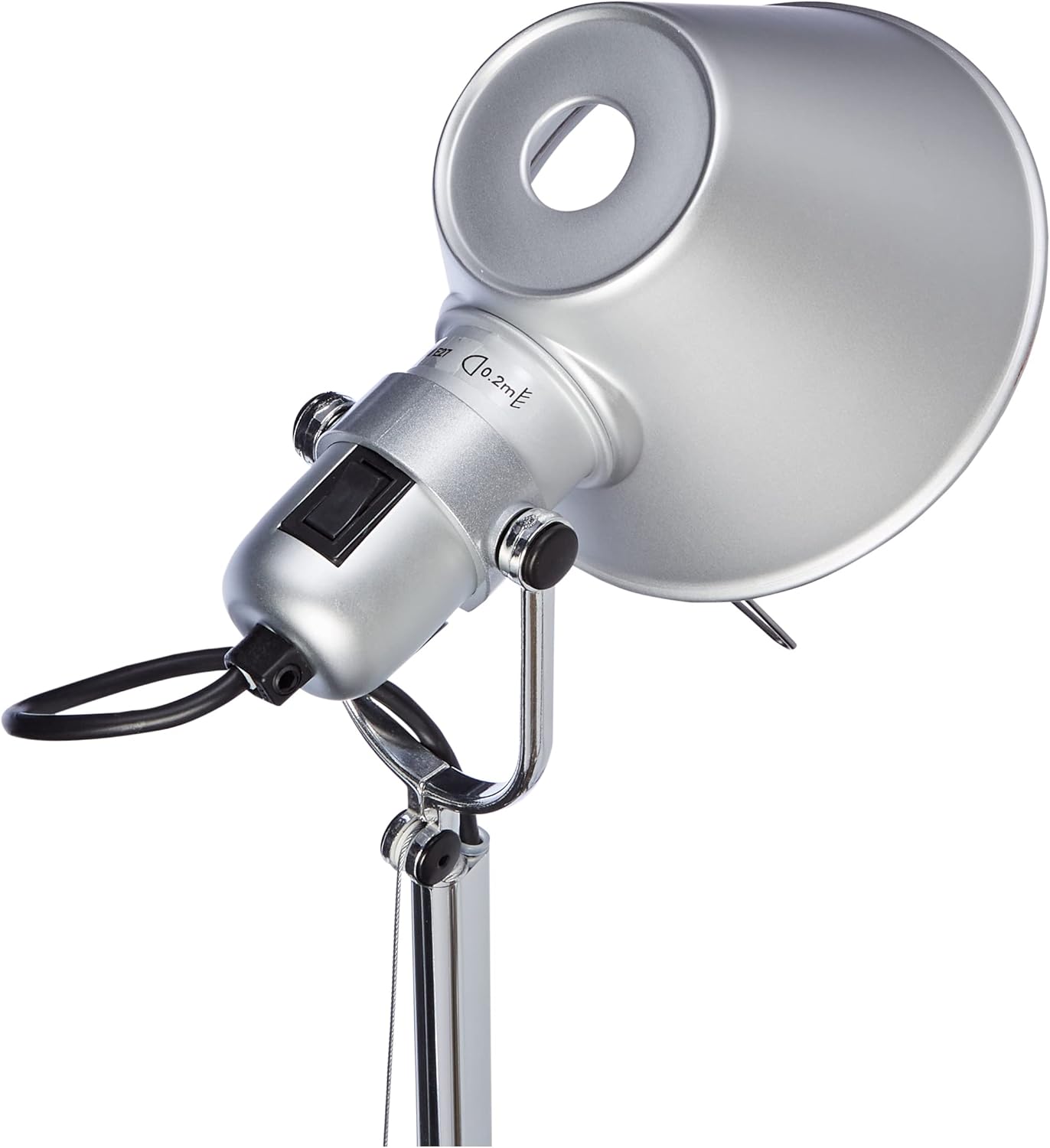 Artemide Tolomeo Wandleuchte Aluminium, L 81 H 67 cm