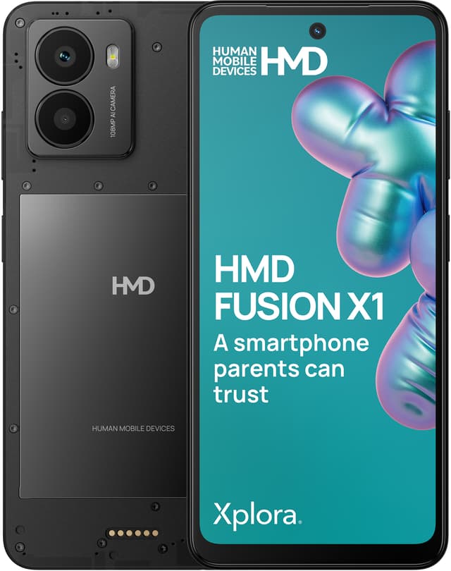 HMD Fusion X1 smartphone 6/128GB (sort)