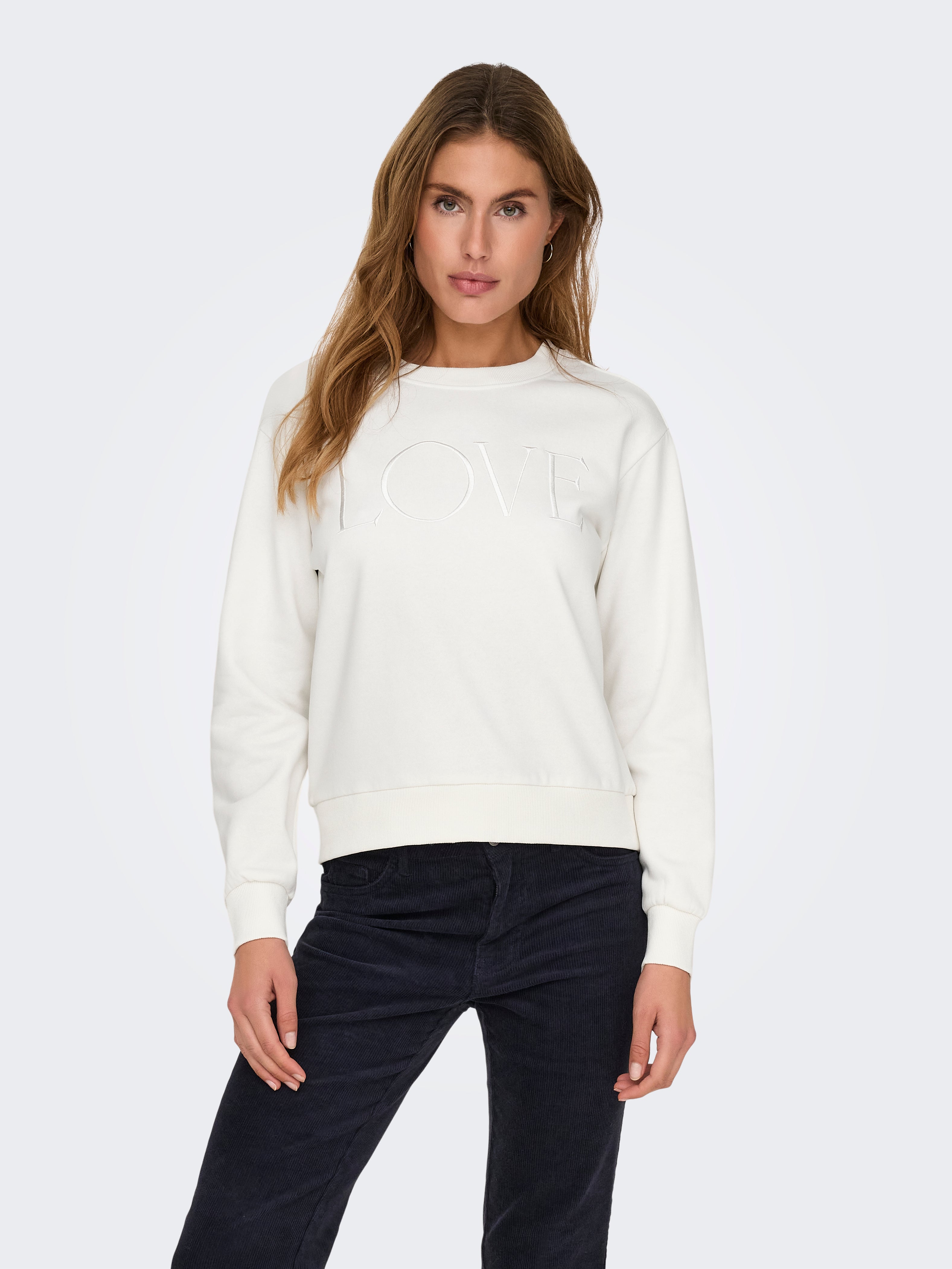 JDYPARIS Sweatshirt Cloud Dancer