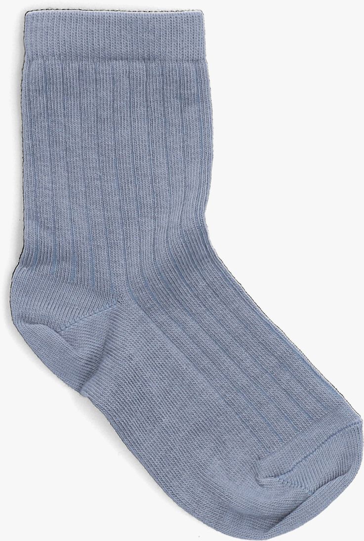 MP DENMARK blauwe mp denmark sokken cotton rib socks