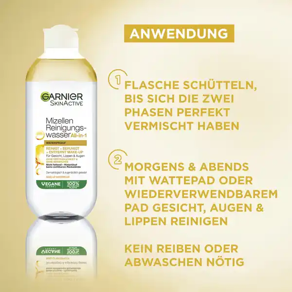 Mizellen Reinigungswasser All-in-1 Waterproof
