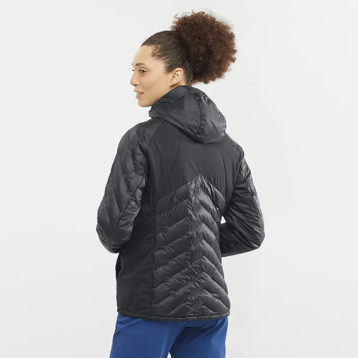 Salomon Women's Outline Primaloft Hoody Deep Black