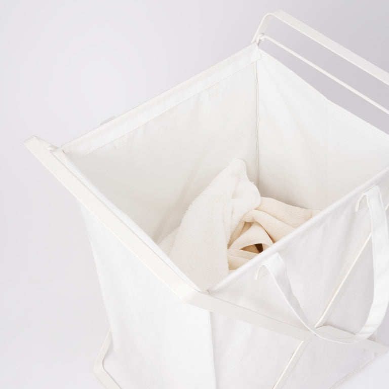 Yamazaki Wasmand met Uitneembare Waszak - Tower - Wit