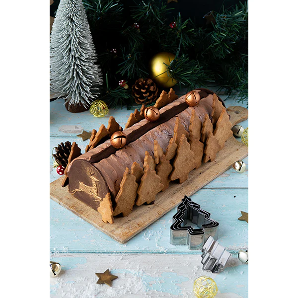 Moule à bûche cannelé extensible 25 à 35 cm Patisse