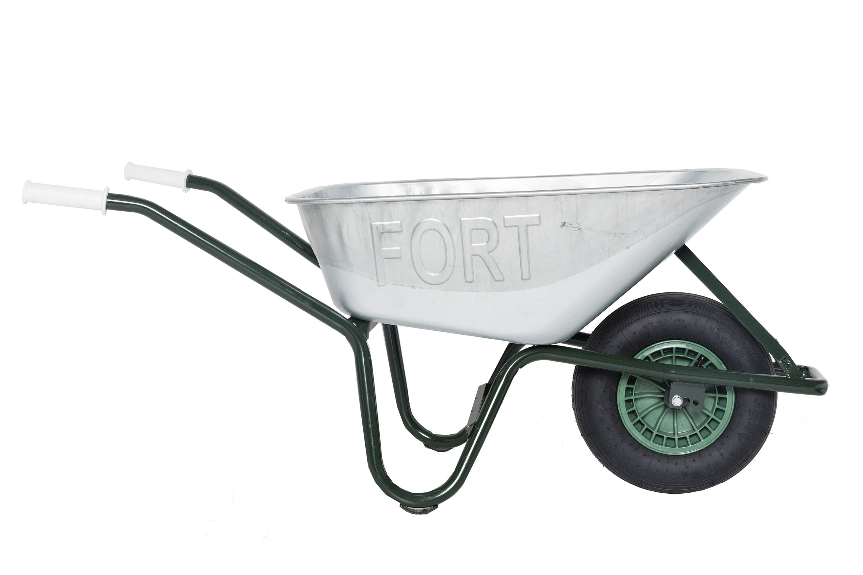 FORT 116B-90 - Kruiwagen - Gegalvaniseerd - 90 liter - 13 cm