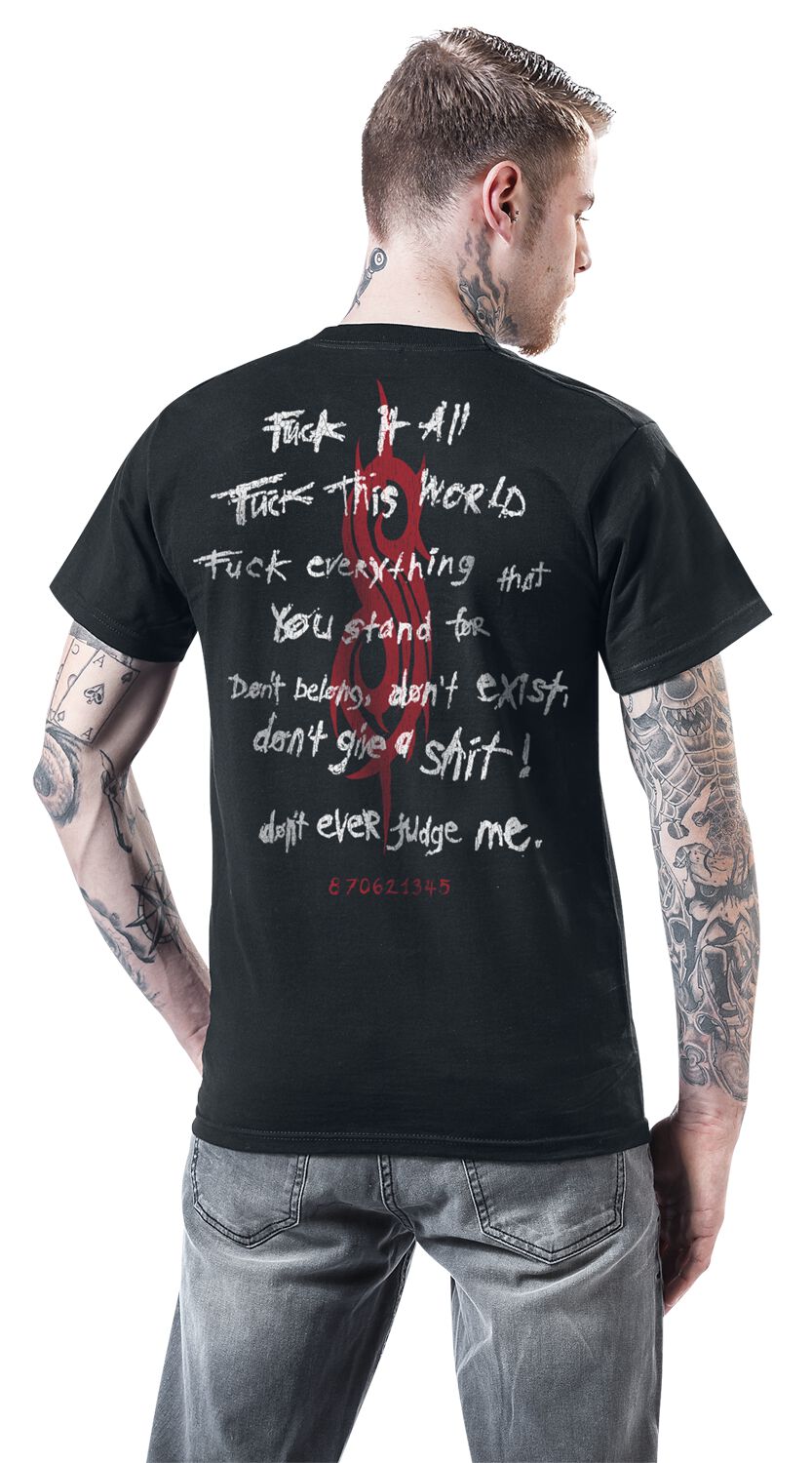 Fuck It All | Slipknot T-Shirt Manches courtes