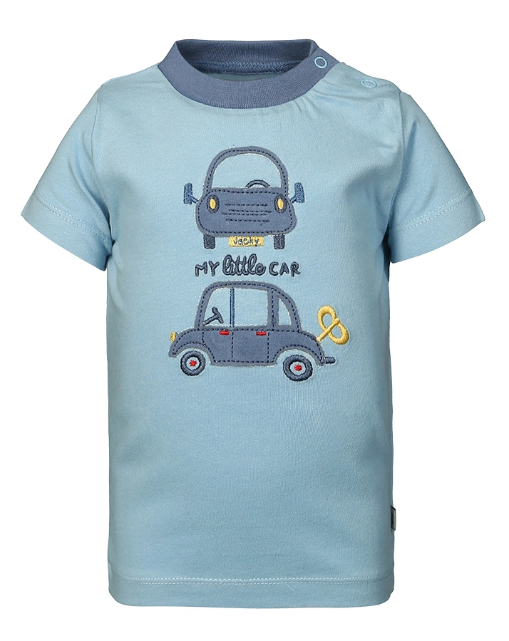 T-Shirt HAPPY CAR FRIENDS in hellblau