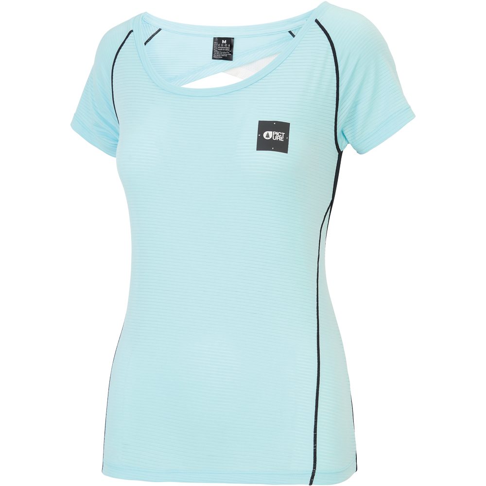 Picture Milli Tech Shirt Damen ice blue