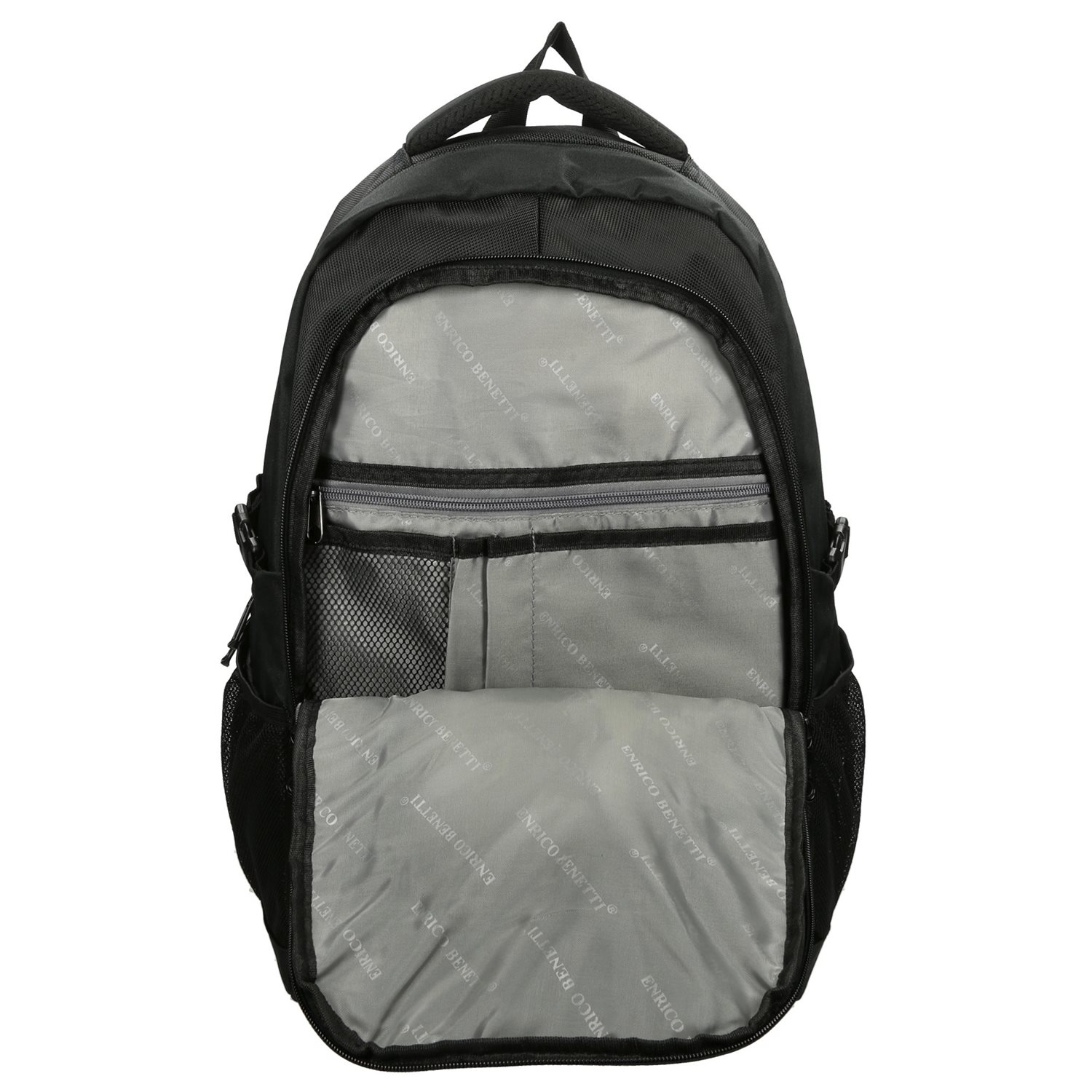 Enrico Benetti Yellow Stone 15'' Laptop Rugzak zwart