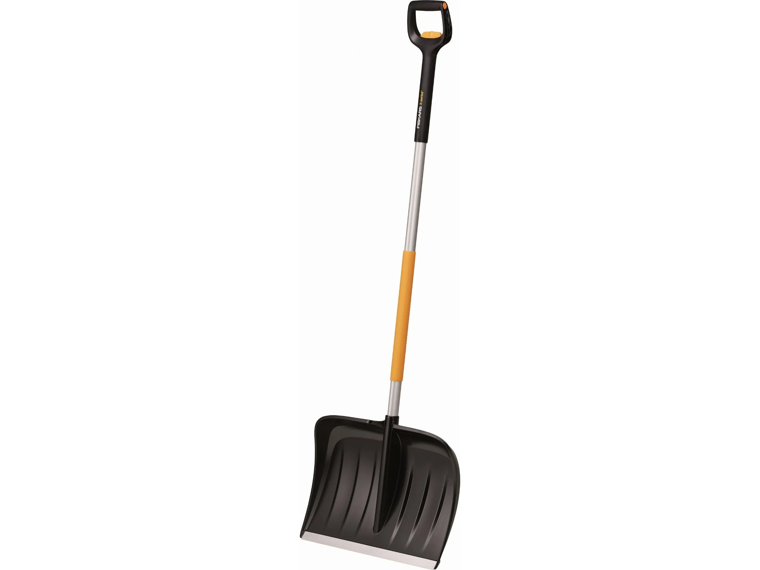 Fiskars 1057189, Sneskovl, Metal, Sort, Orange, Justerbar, Ergonomisk, Polen, 53,2 cm