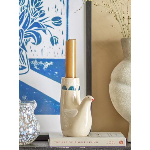 Bloomingville Trudy Lysestage, White