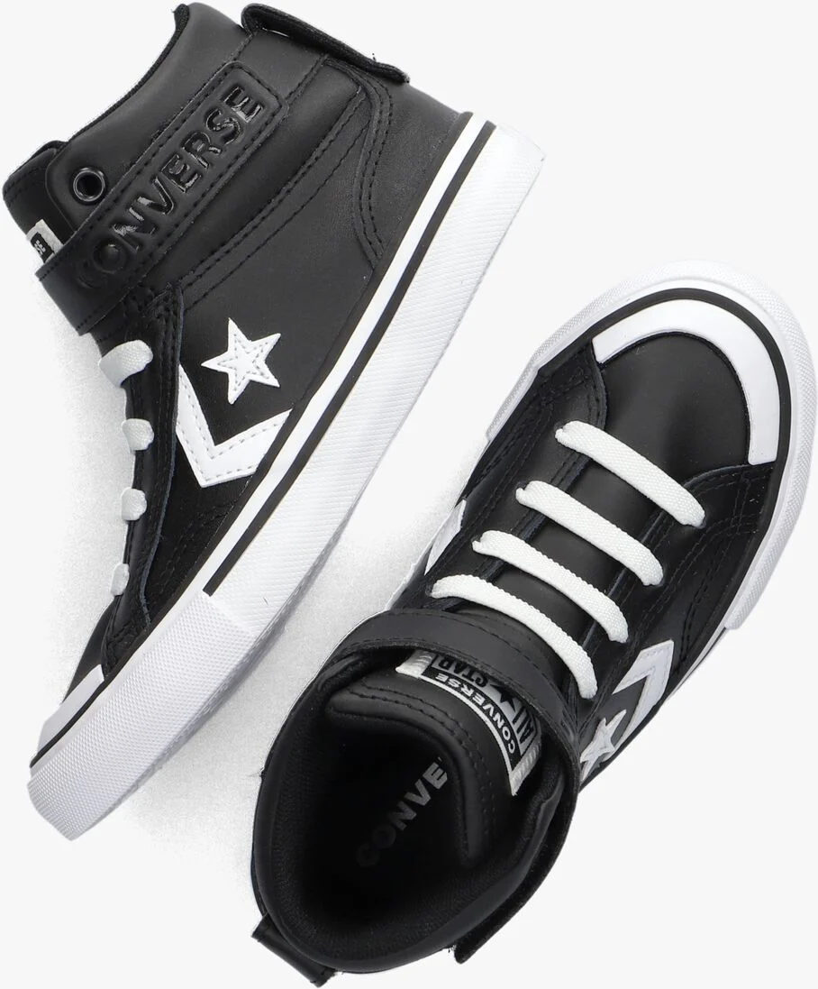 CONVERSE zwarte converse hoge sneaker pro blaze strap