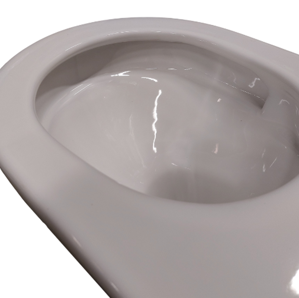 DTG Star randloos toilet met tornadospoeling en softclose zitting wit glans