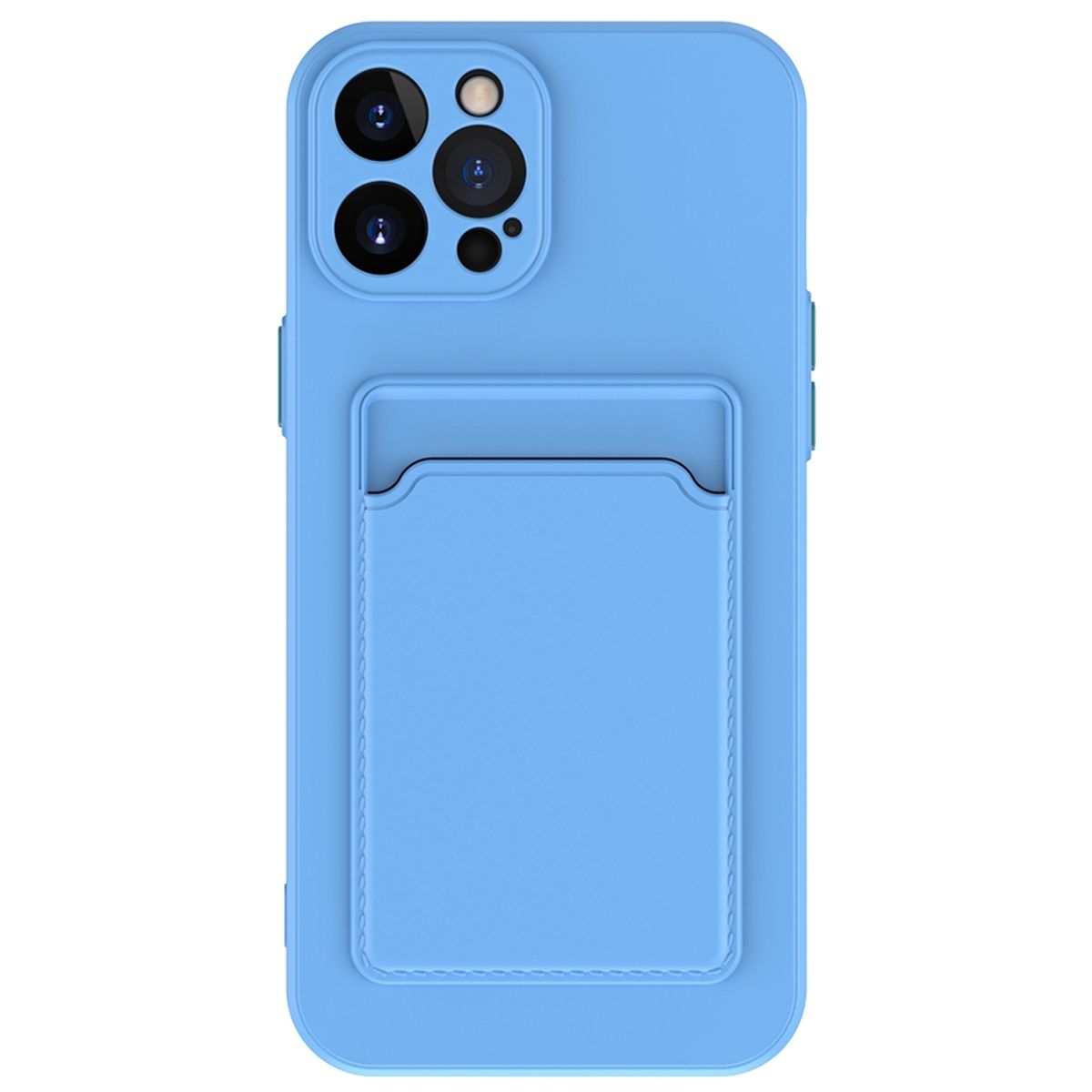 Schutz Handy Hülle für Apple iPhone 15 Pro Case Cover Etuis Bumper Kartenfach