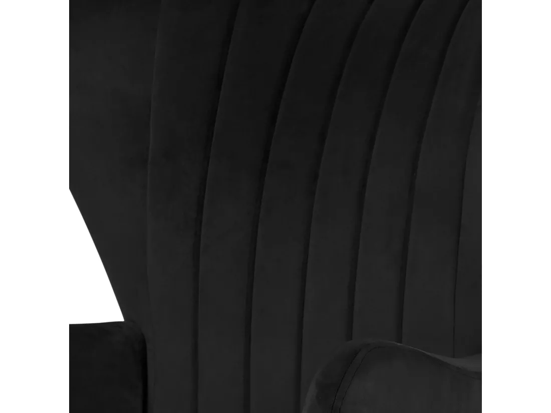 Fauteuil à oreilles rembourré