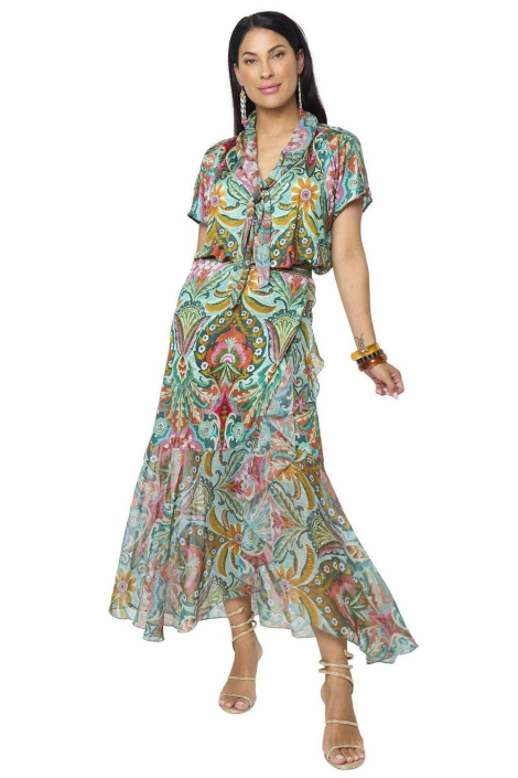 Tessa Koops multi color dames rok