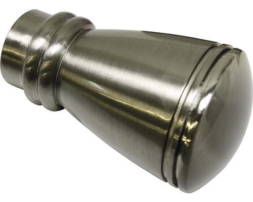 Siro eindstuk voor Chicago, RVS-look, Ø 20 mm, 2 stuks.