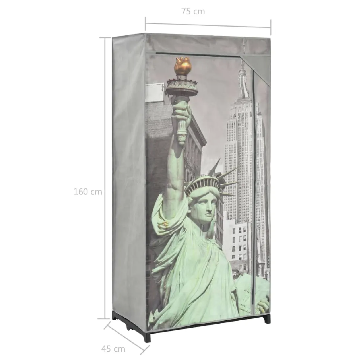 VidaXL New York Garde-robe