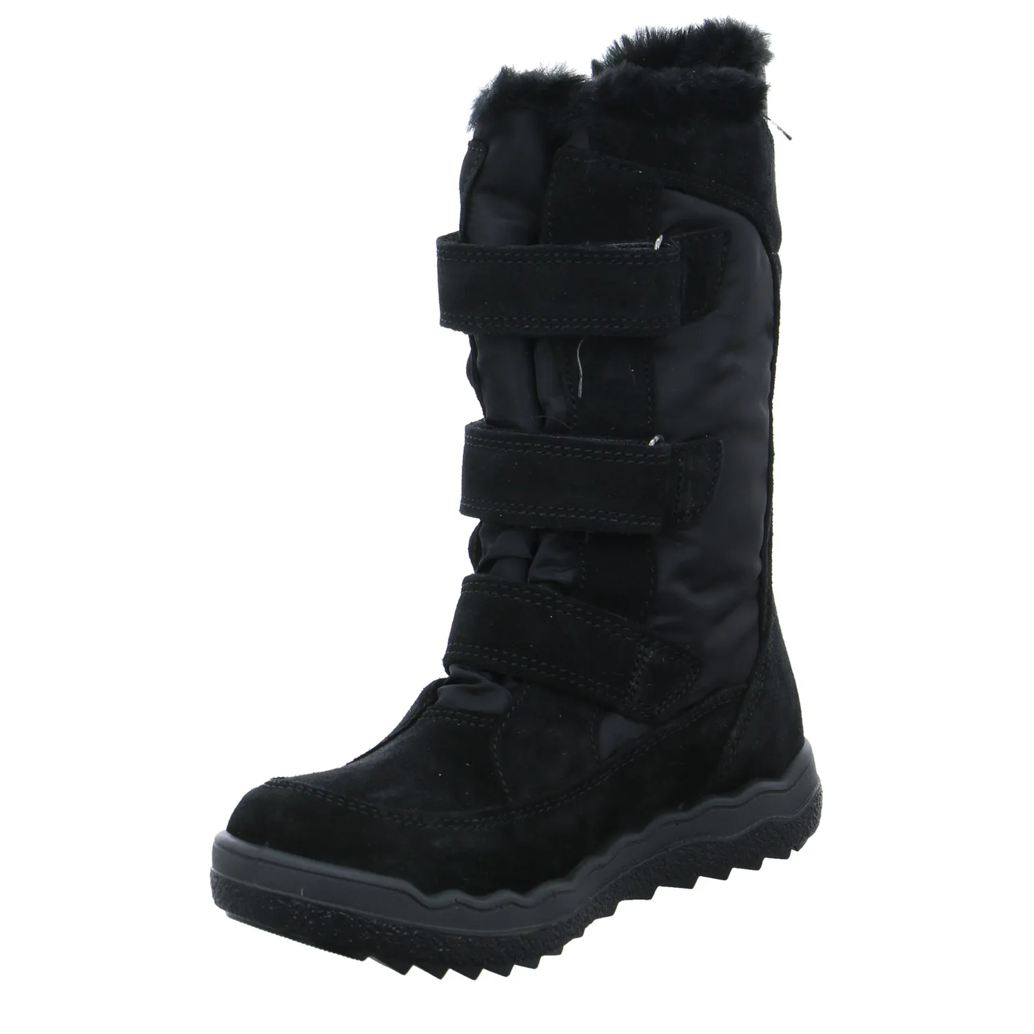 PRIMIGI Mädchen-Snowboot Membrane Schwarz Textil  Winterstiefel