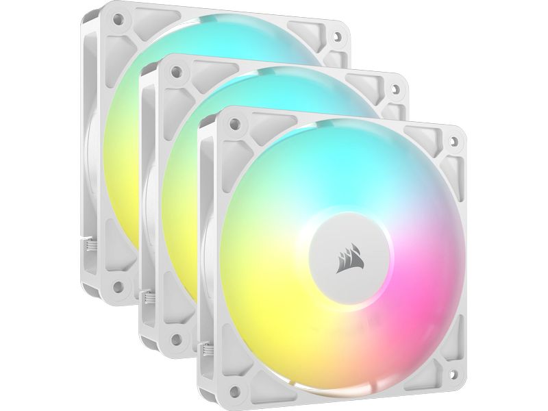 Corsair PC-Lüfter RS120 ARGB Dreierpack 120 mm RGB PWM Lüfter im Dreierpack