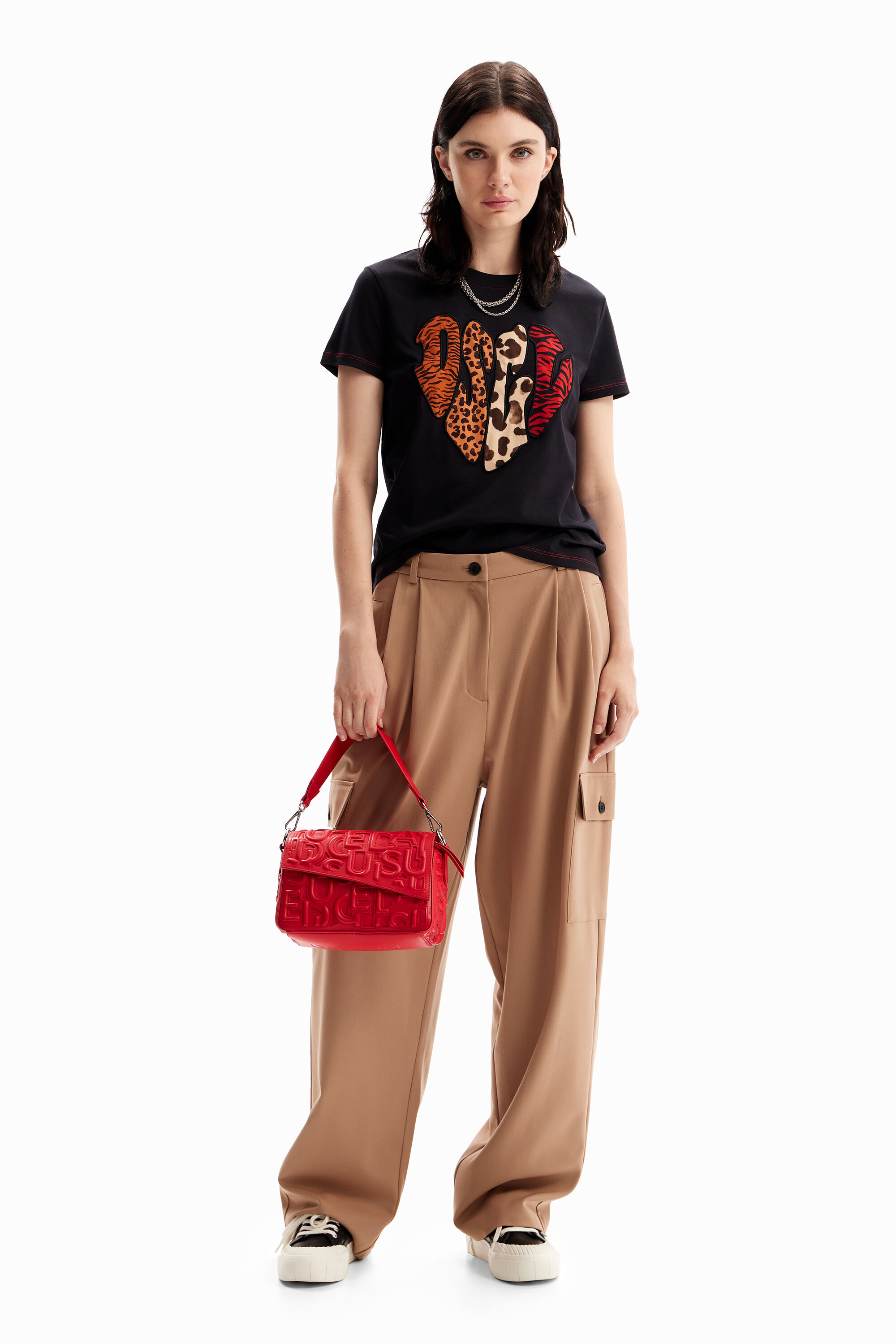 Bolso pequeño letras