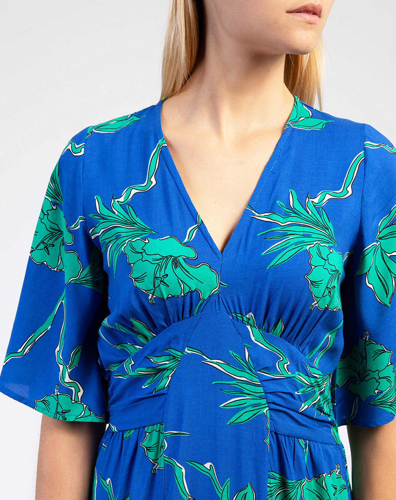 An'ge Robe Onjello bleu/vert