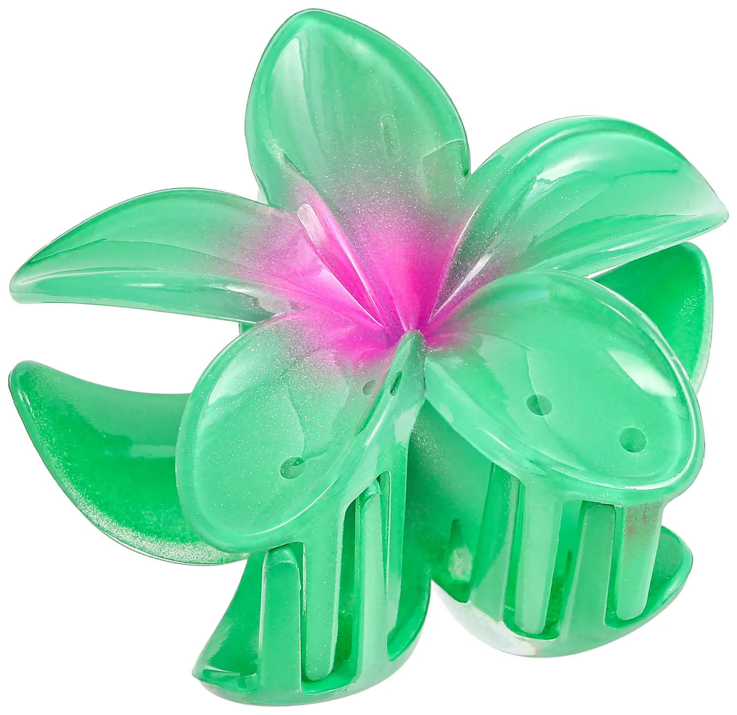 Haarklammer - Green Aloha