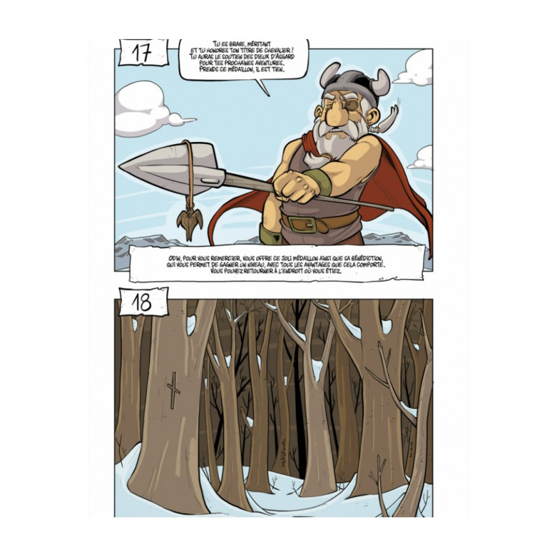 Chevaliers, Livre 4 – La BD dont vous êtes le héros