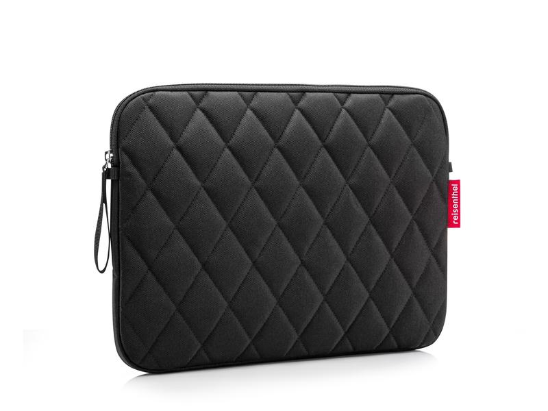 Reisenthel Notebooktasche Notebook sleeve Rhombus Black, 13 Schutzhülle für Laptops