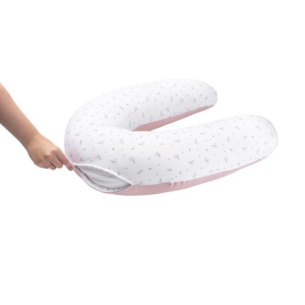 Doomoo Buddy Voedingskussen - Flower Pink