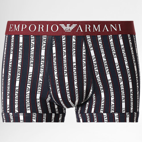 Boxer 111389 Bleu Marine Blanc