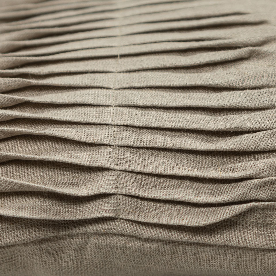Sierkussen linnen Small wave natural 35x50 cm