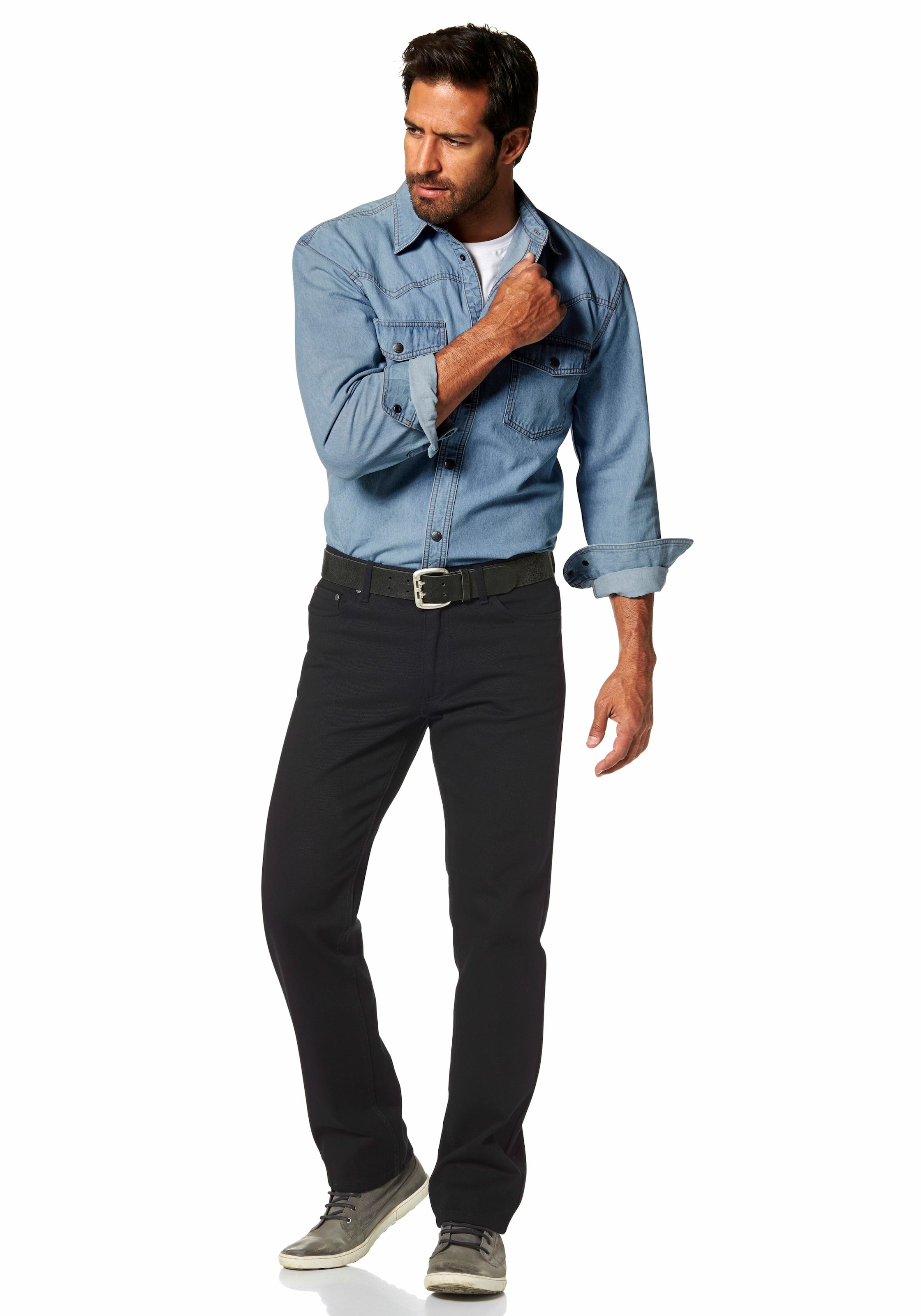 Arizona Jeanshemd , Western Stil